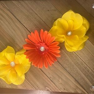 Wooden hanging flower board